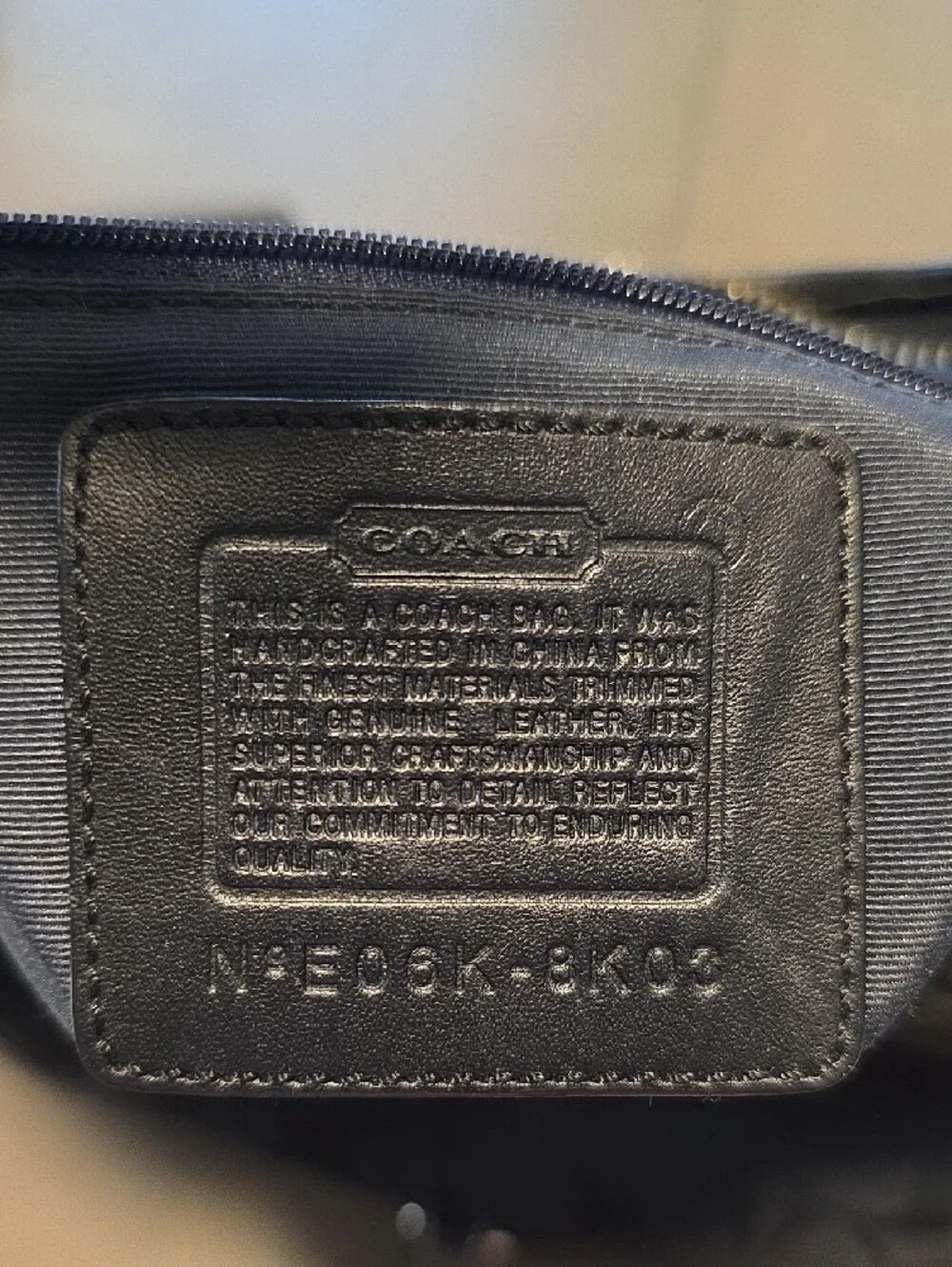 Coach Hamilton Signature Canvas Hobo Shoulder Bag - Picture 8 of 10